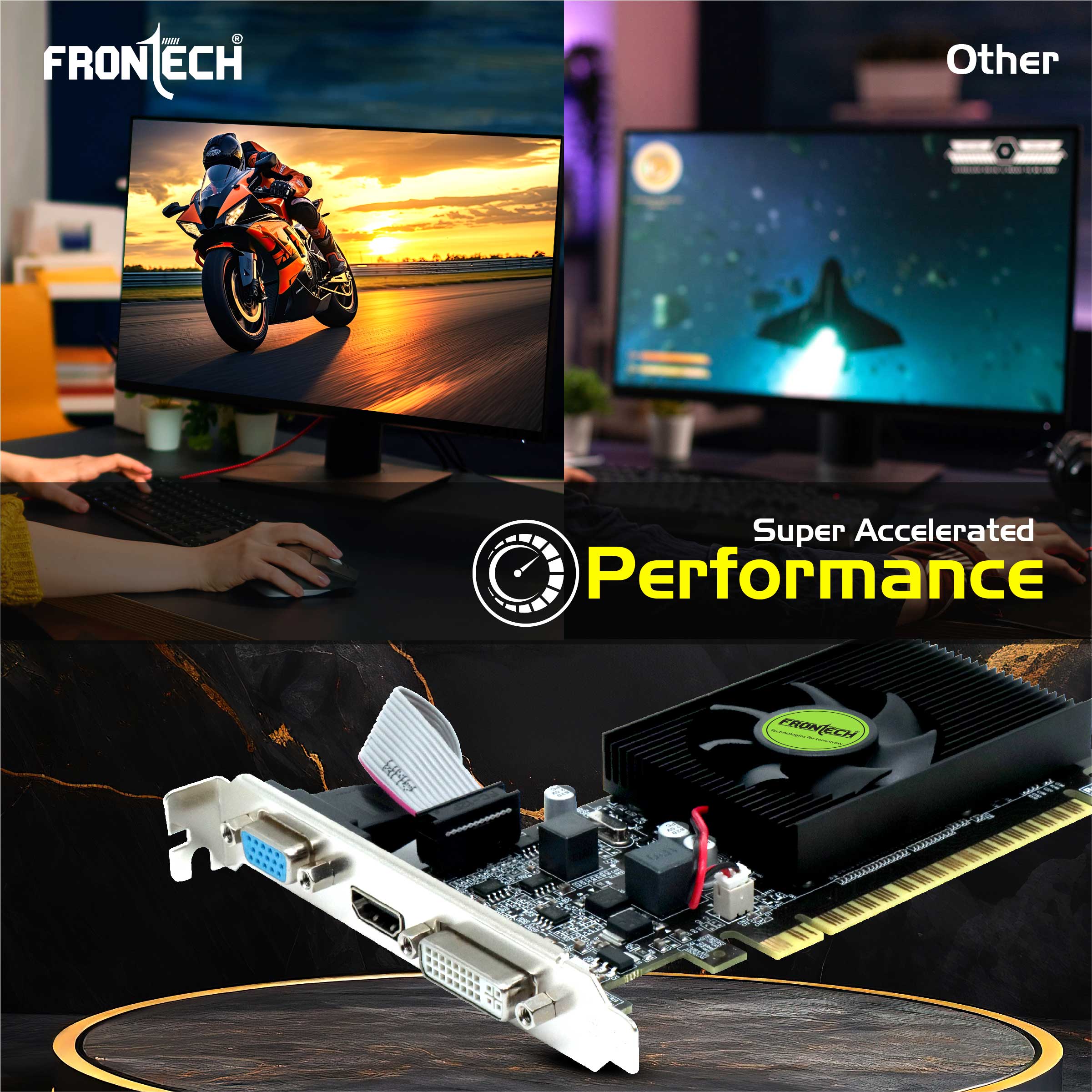 Frontech GT 740 Graphics Card with 4 GB DDR3 (GRP-0005) Frontech GT 740 Graphics Card with 4 GB DDR3 (GRP-0005)